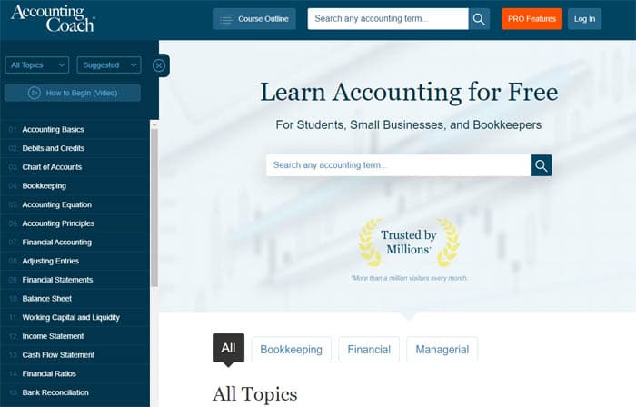 Free Bookkeeping Courses Accounting Coach - Free Bookkeeping Courses