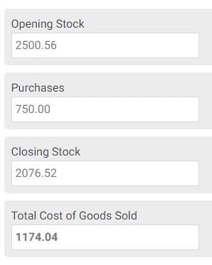 How to Calculate the Cost of Sales in Accounts Cost of Sales Calculator