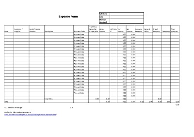 Small Business Accounting Software Free Excel Business Expense Template