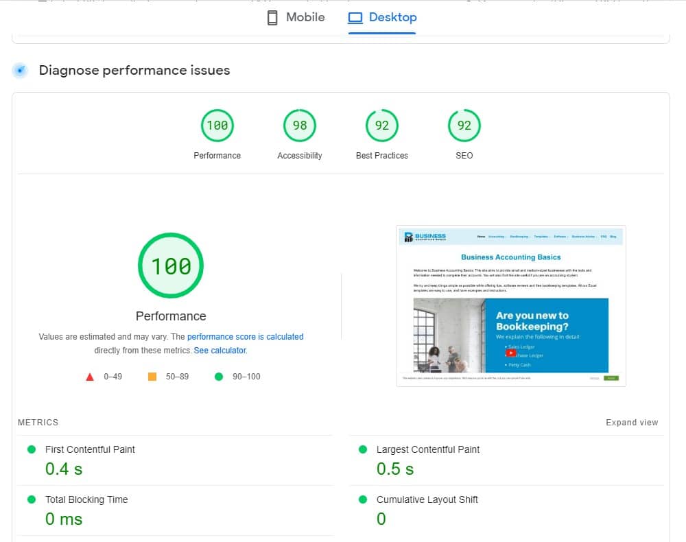 A Guide to SEO for Accountants Google insights example