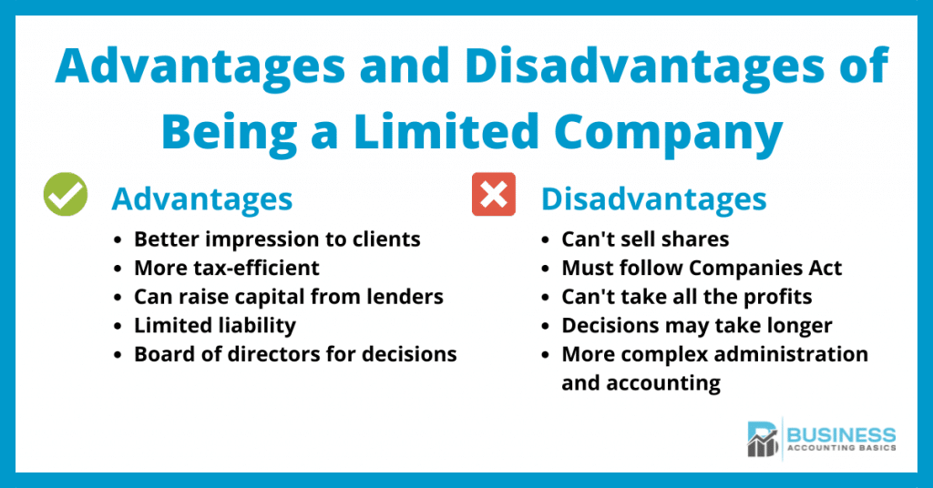 Advantages and Disadvantages of a Limited Company Advantages and disadvantages of a limited company