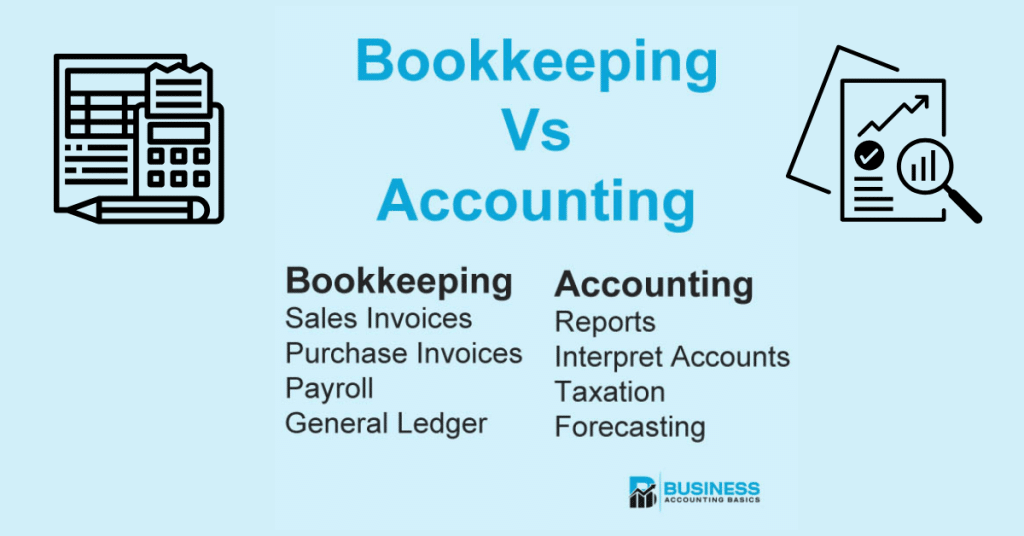 Bookkeeping vs Accounting: A Guide for Small Businesses Difference betweeen bookkeeping and accounting