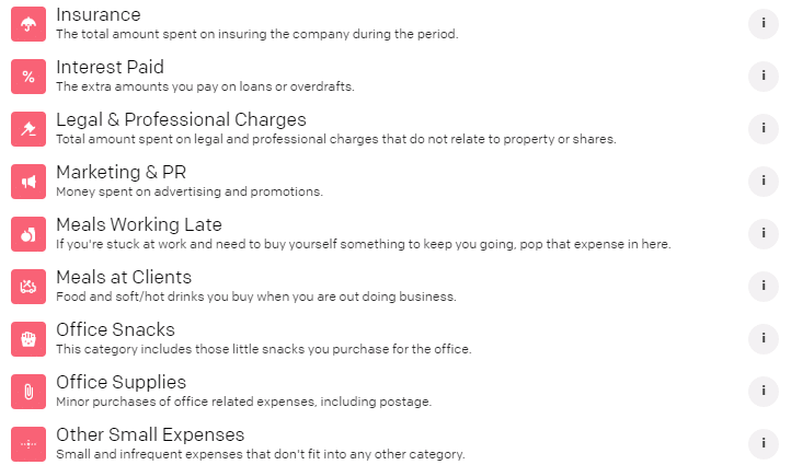 Ember Accounting Software Review Ember Chart of Accounts