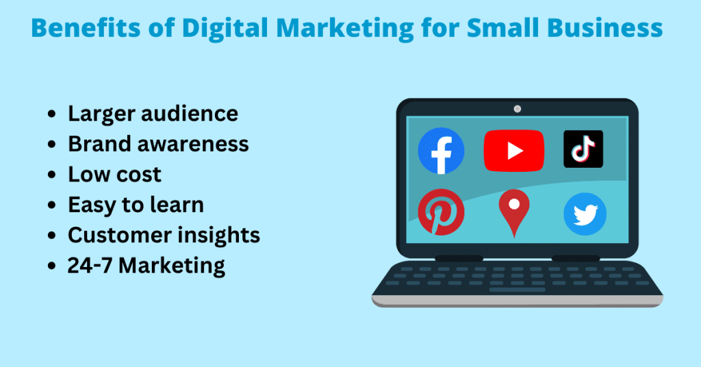 Benefits of Digital Marketing for Small Businesses The benefits of digital marketing for small businesses