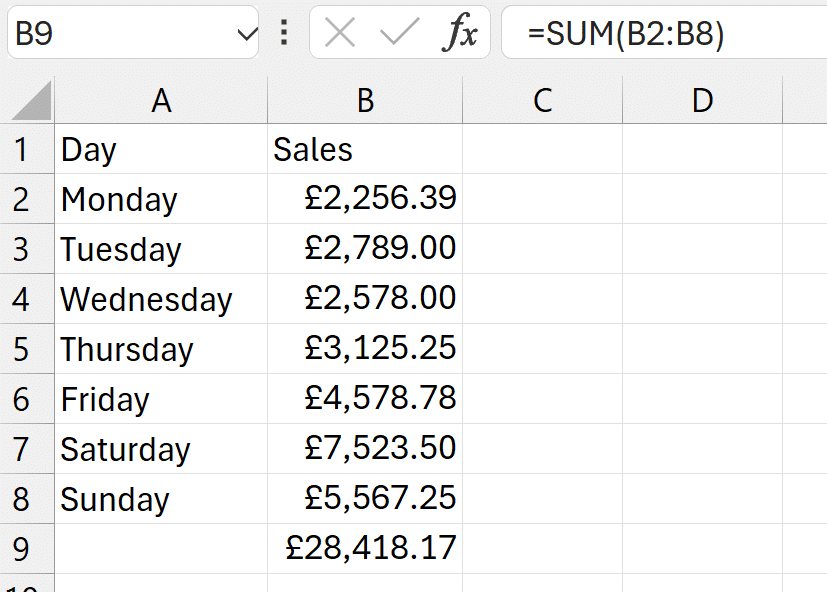 Basic Excel Formulas Every Small Business Should Master Excel format cells with currency