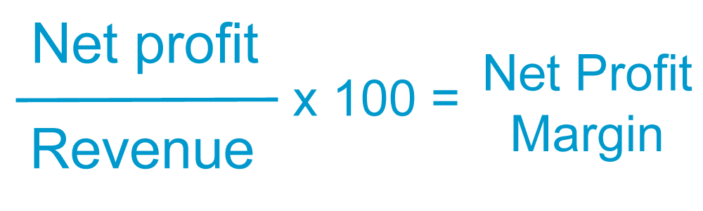 Profit and Loss Template Net Profit Margin Formula