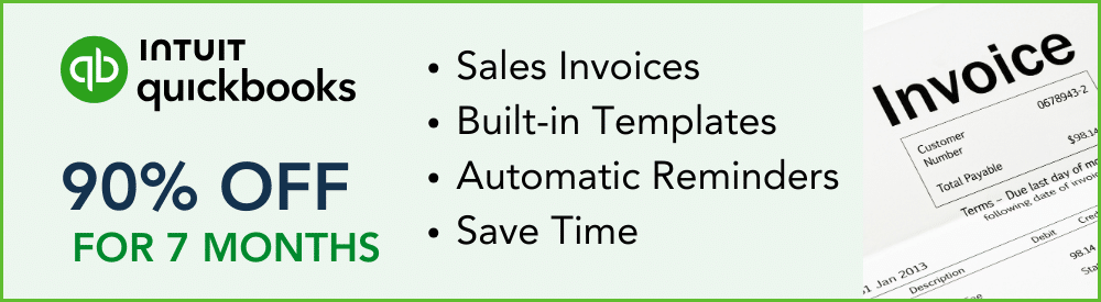QuickBooks Banner sales invoice