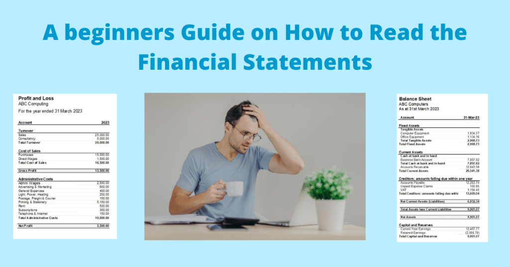 How to Read Financial Statements a Beginners Guide How to read financial statements