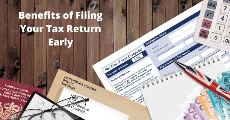File self-assessment tax return early